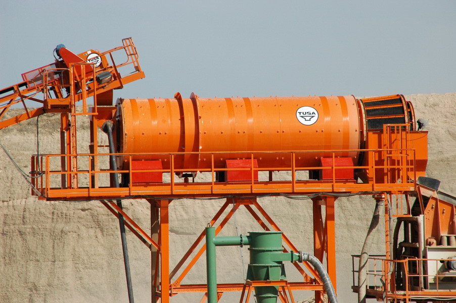 Trommel Washer