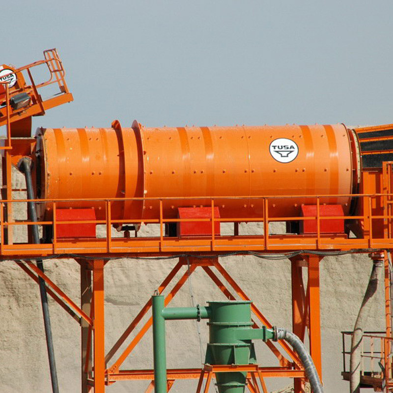 Trommel Washer